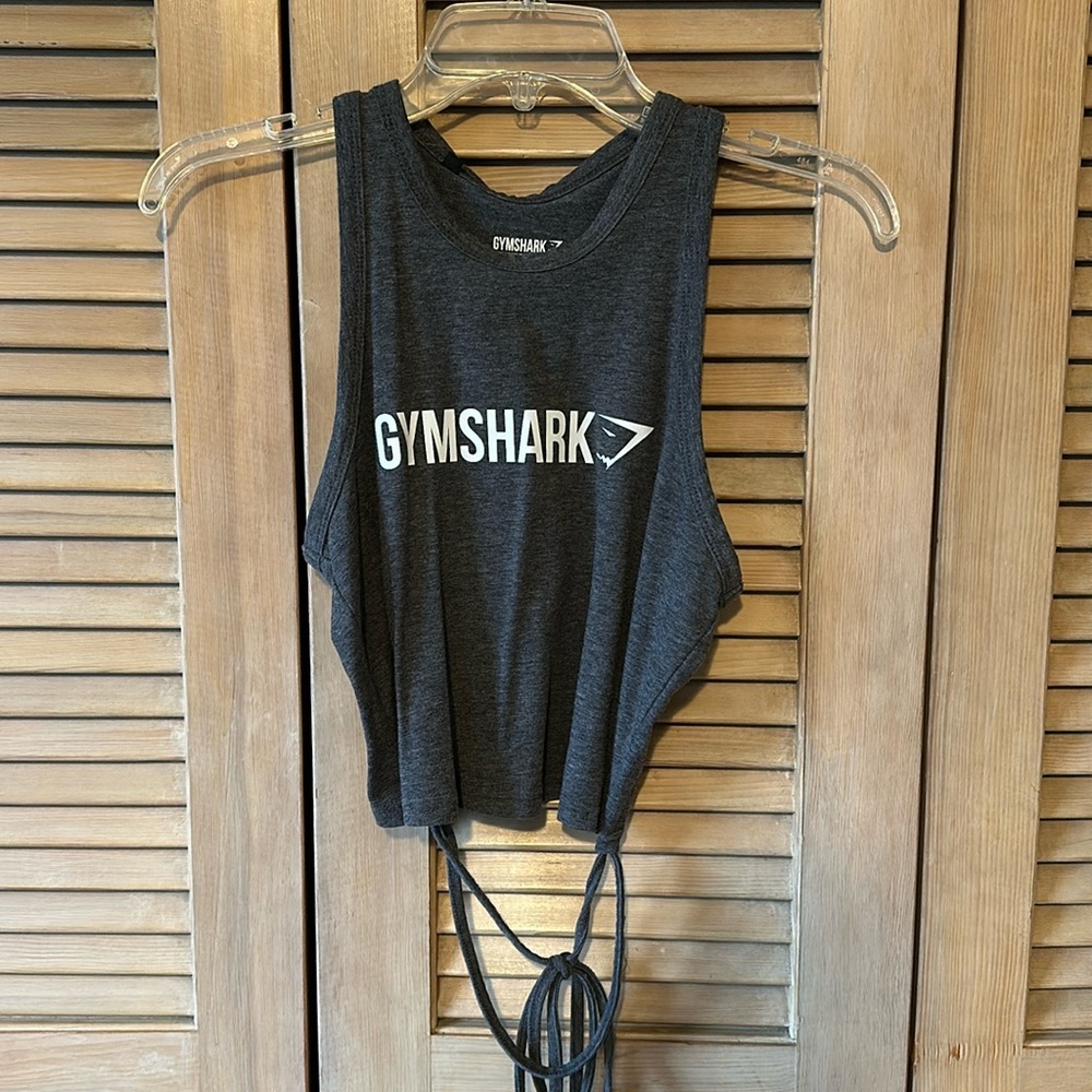 Gymshark Black Crop Top